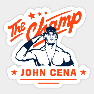 The Champ john cena Sticker